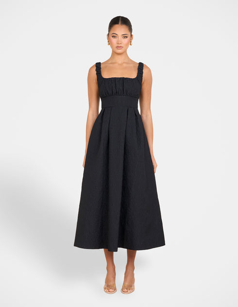 Idol A-line Midi Dress